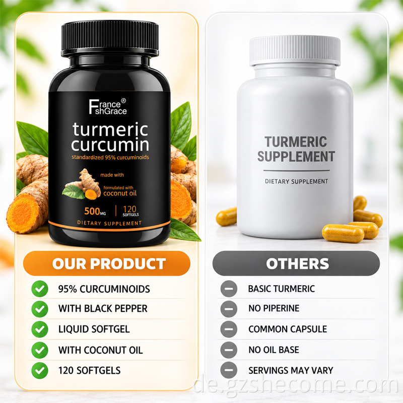 Turmeric Curcumin Softgels6